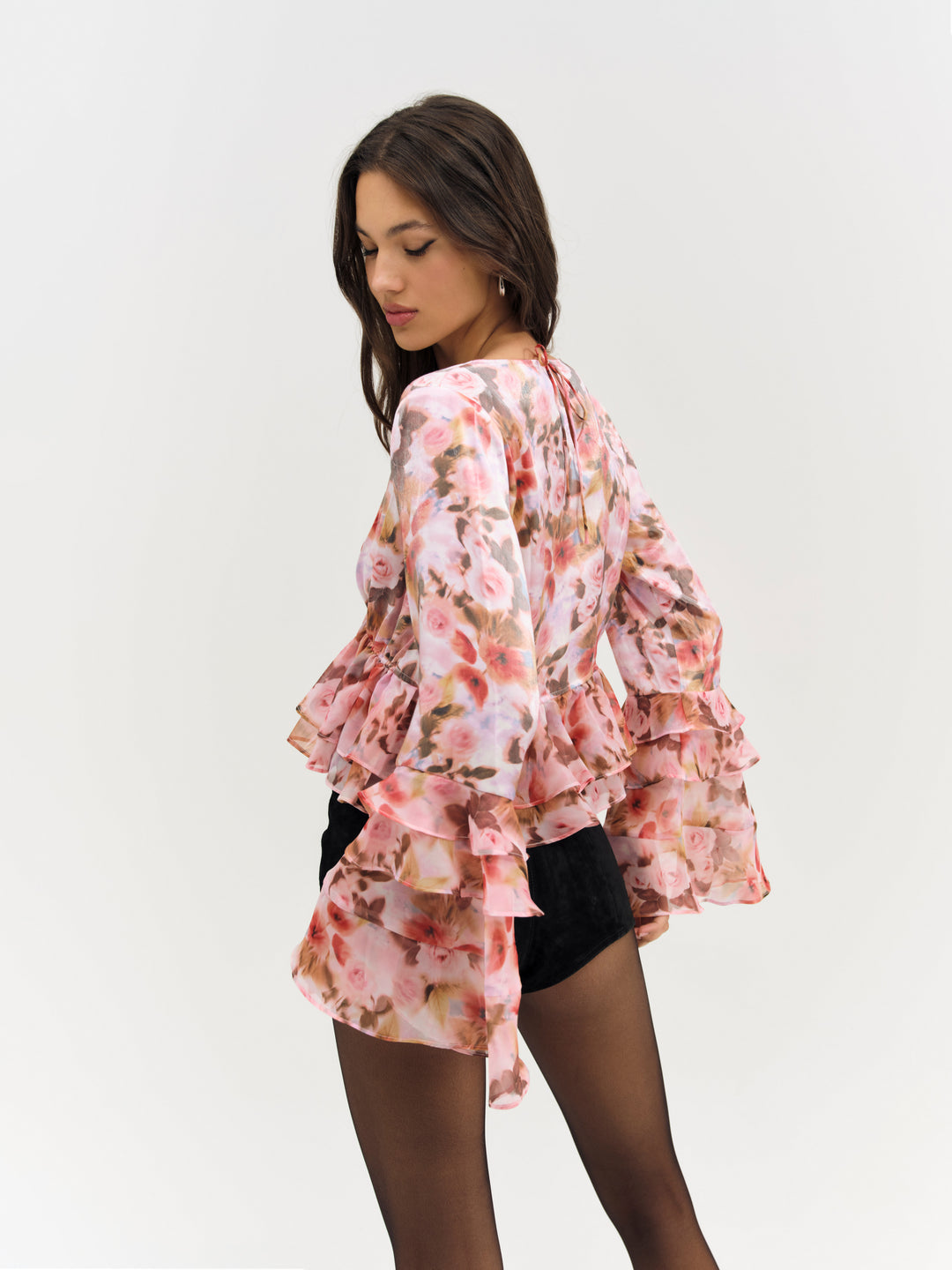 Fallen Floral Top