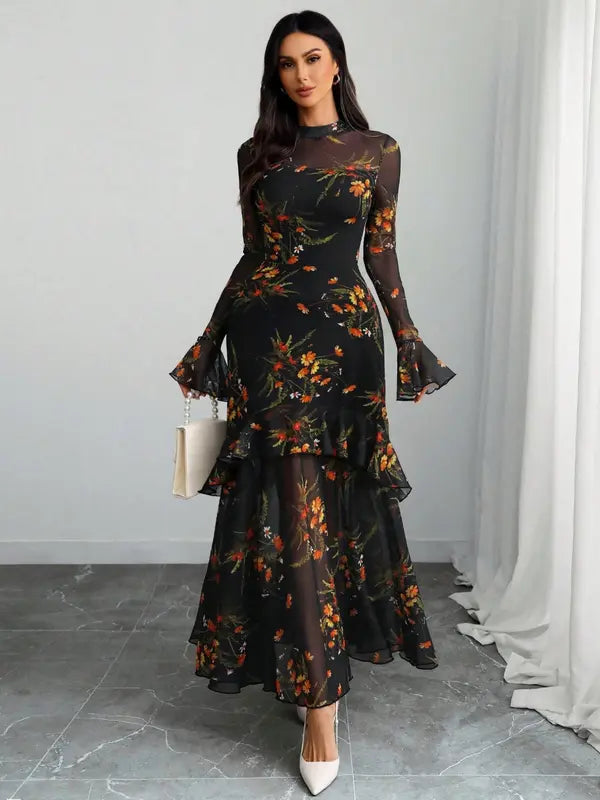 Women's Floral Print Dress