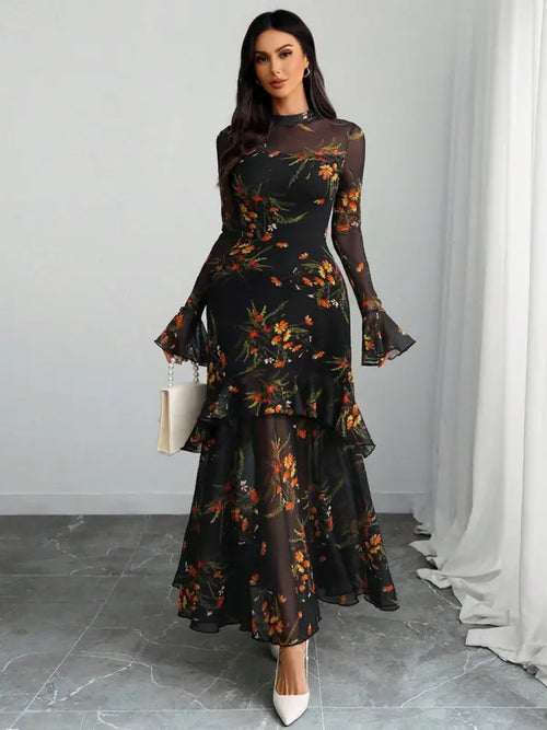 Women's Floral Print Dress