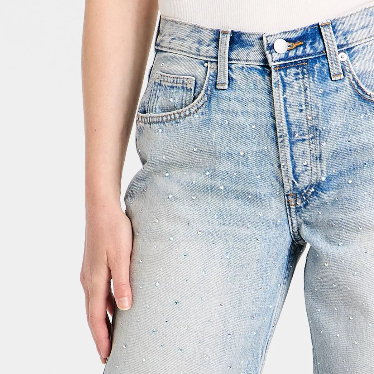 Denim Rhinestone Jeans