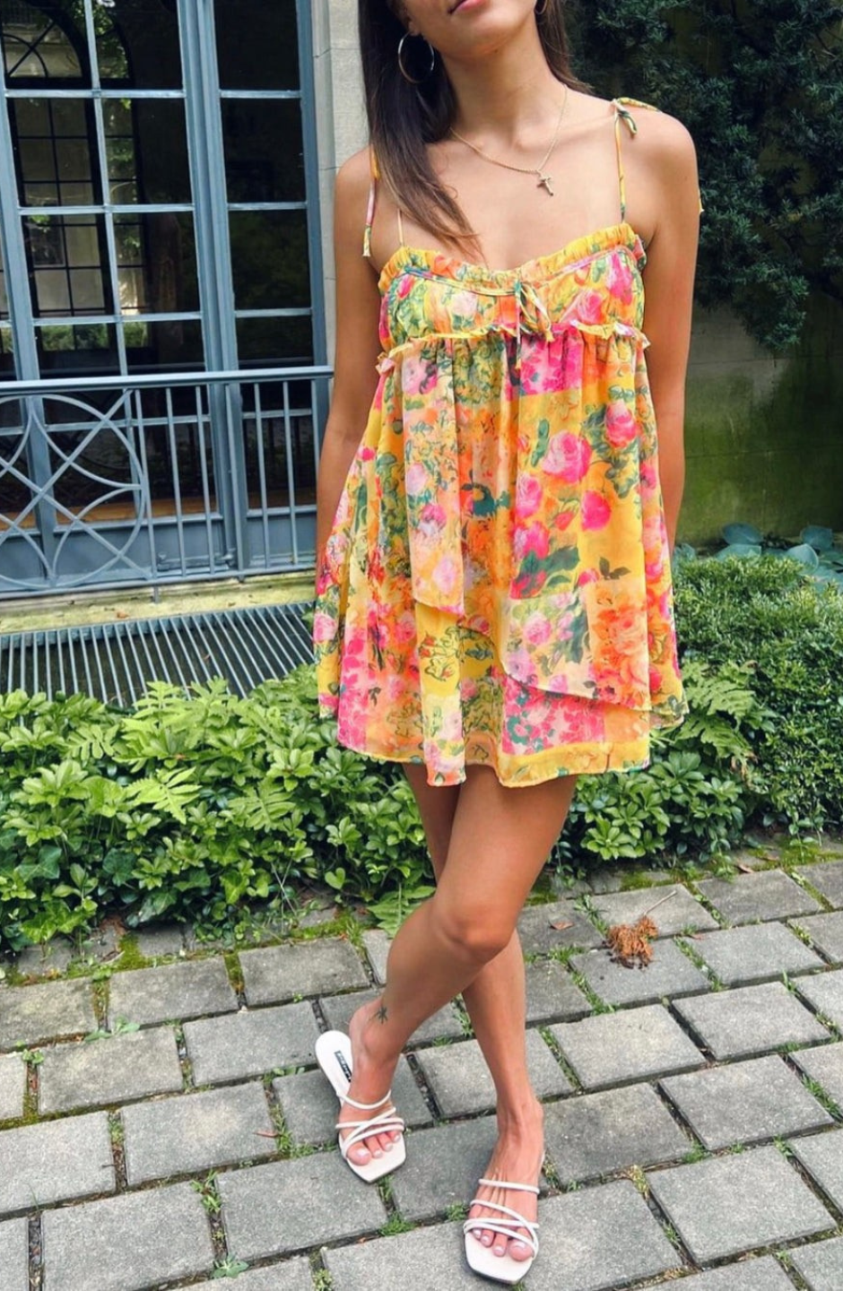 Spaghetti Strap Mini Dress