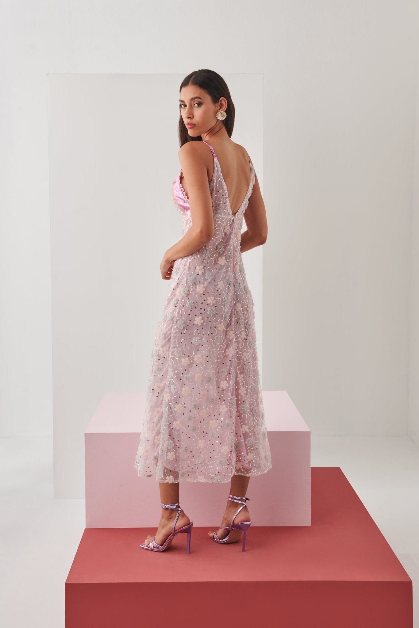 Brine Dress Lilac
