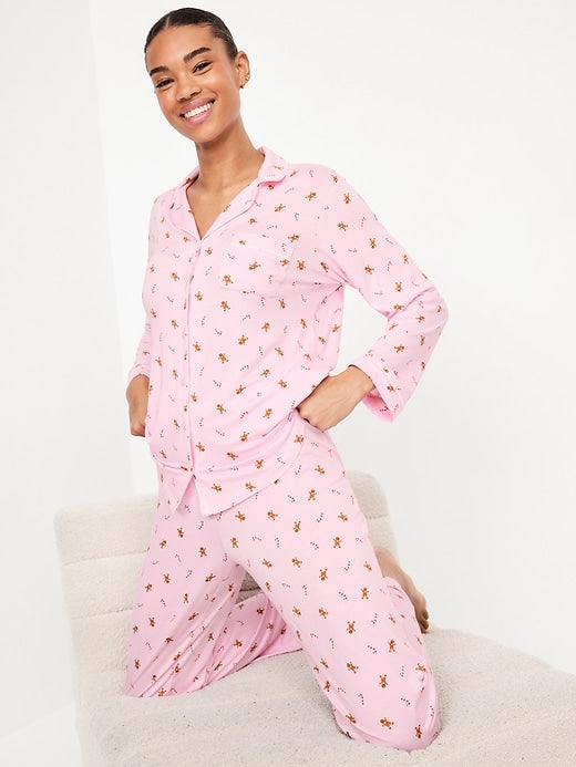Sunday Sleep Knit Jersey Pant Set