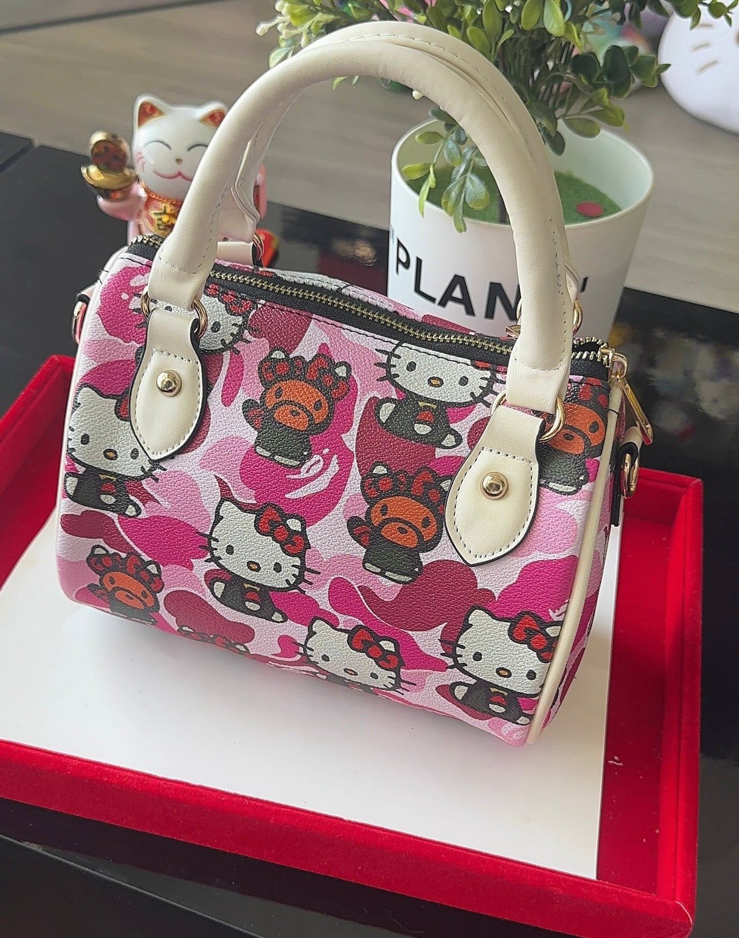 Camo Hello Kitty Bag