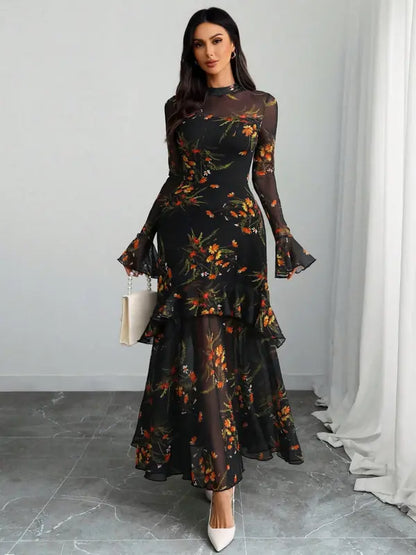 Women's Floral Print Dress