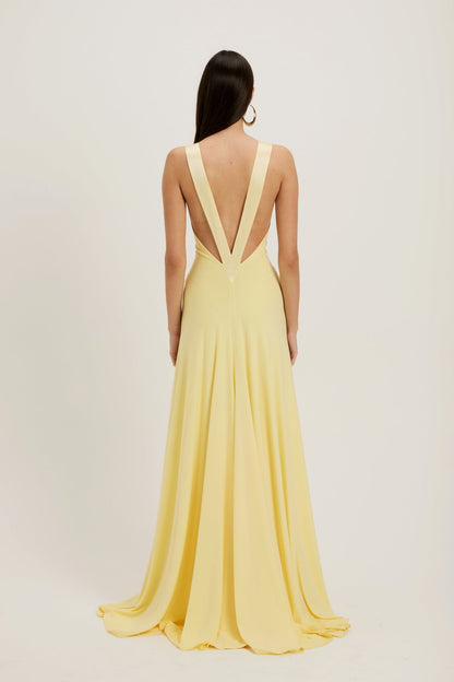 Rosa Gown Lemon