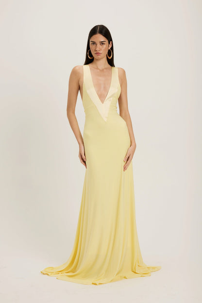 Rosa Gown Lemon