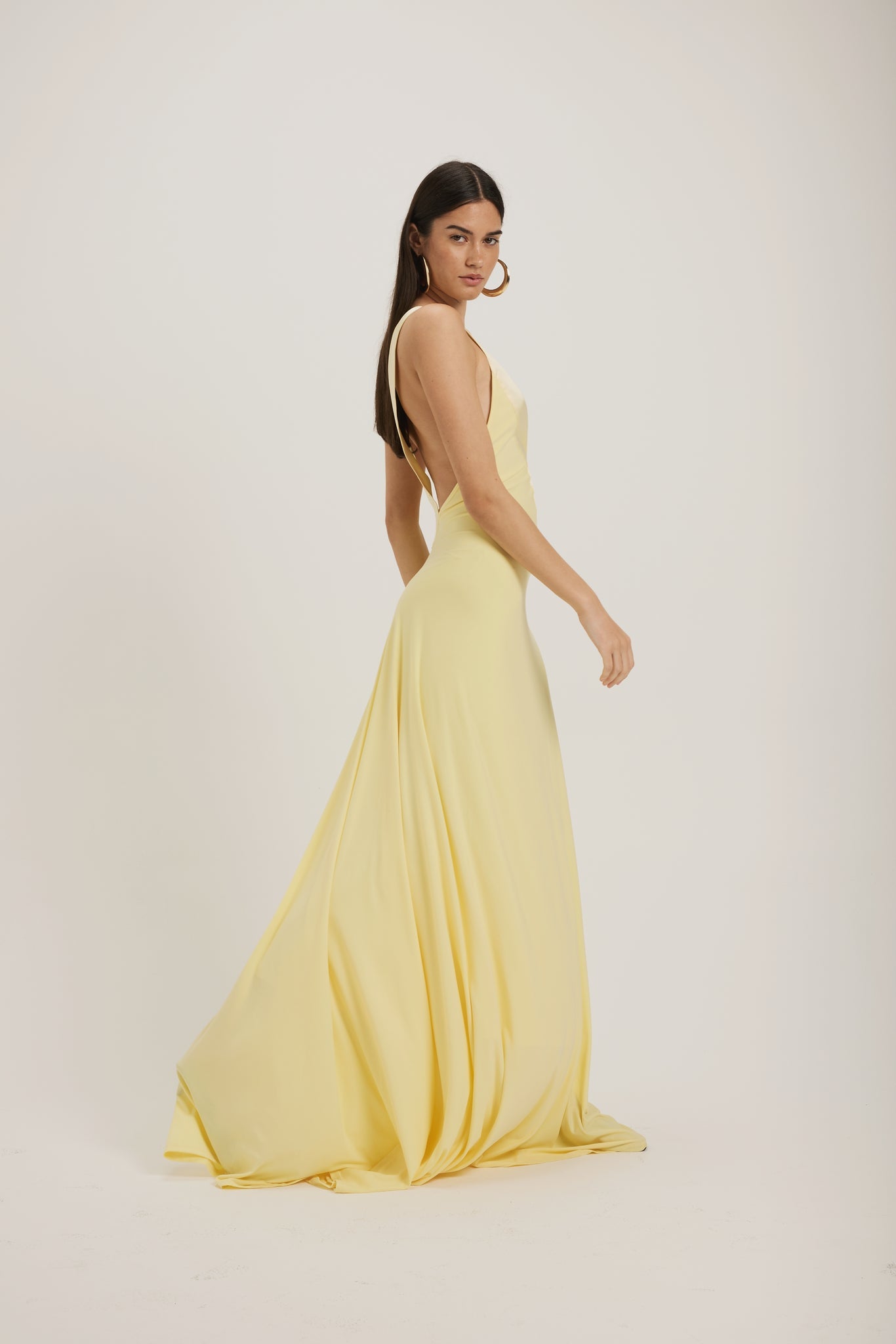 Rosa Gown Lemon