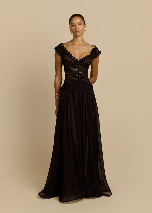 ARABELLA DRESS BLACK