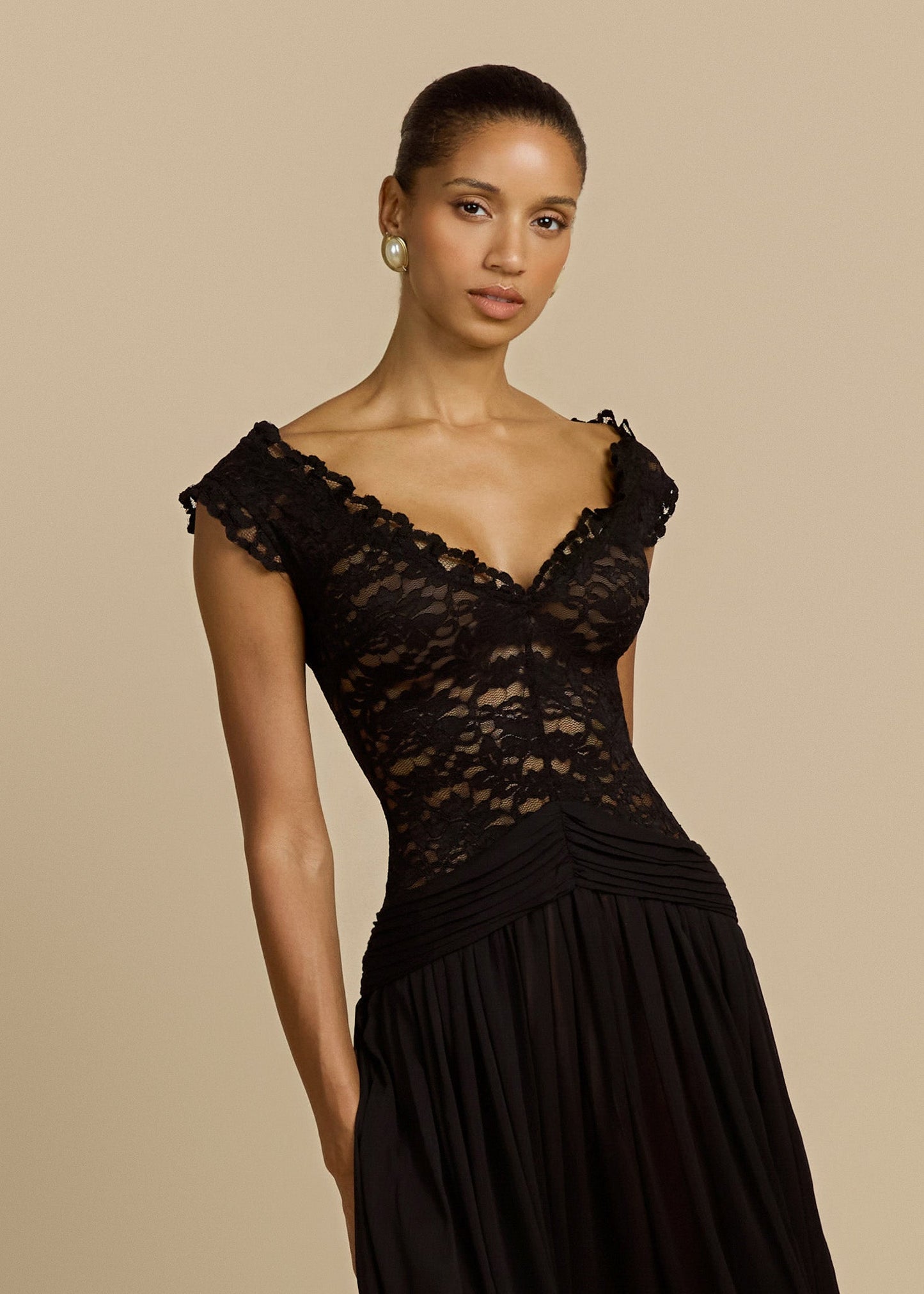 ARABELLA DRESS BLACK