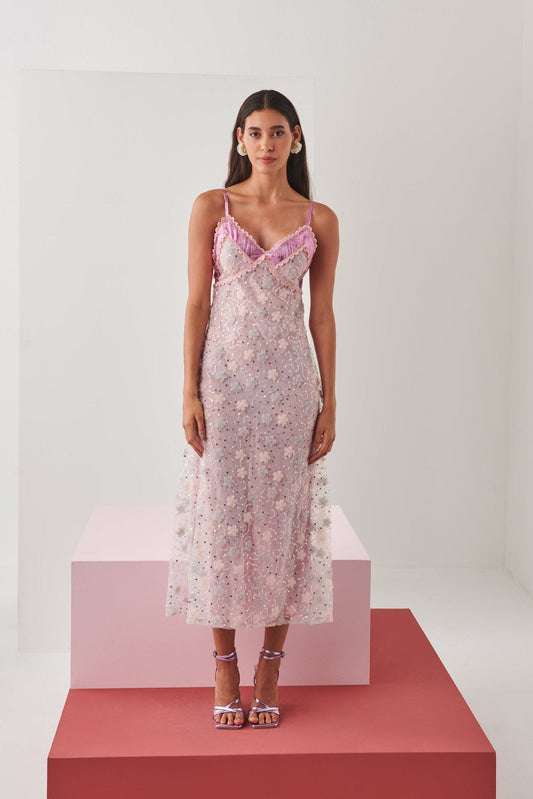 Brine Dress Lilac